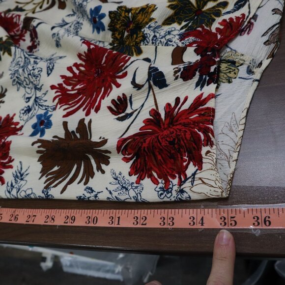 Umgee Vanilla Blossom Cardigan Womens S/M Blue Boho Eclectic Gypsy Ethnic Tribal - Picture 16 of 16